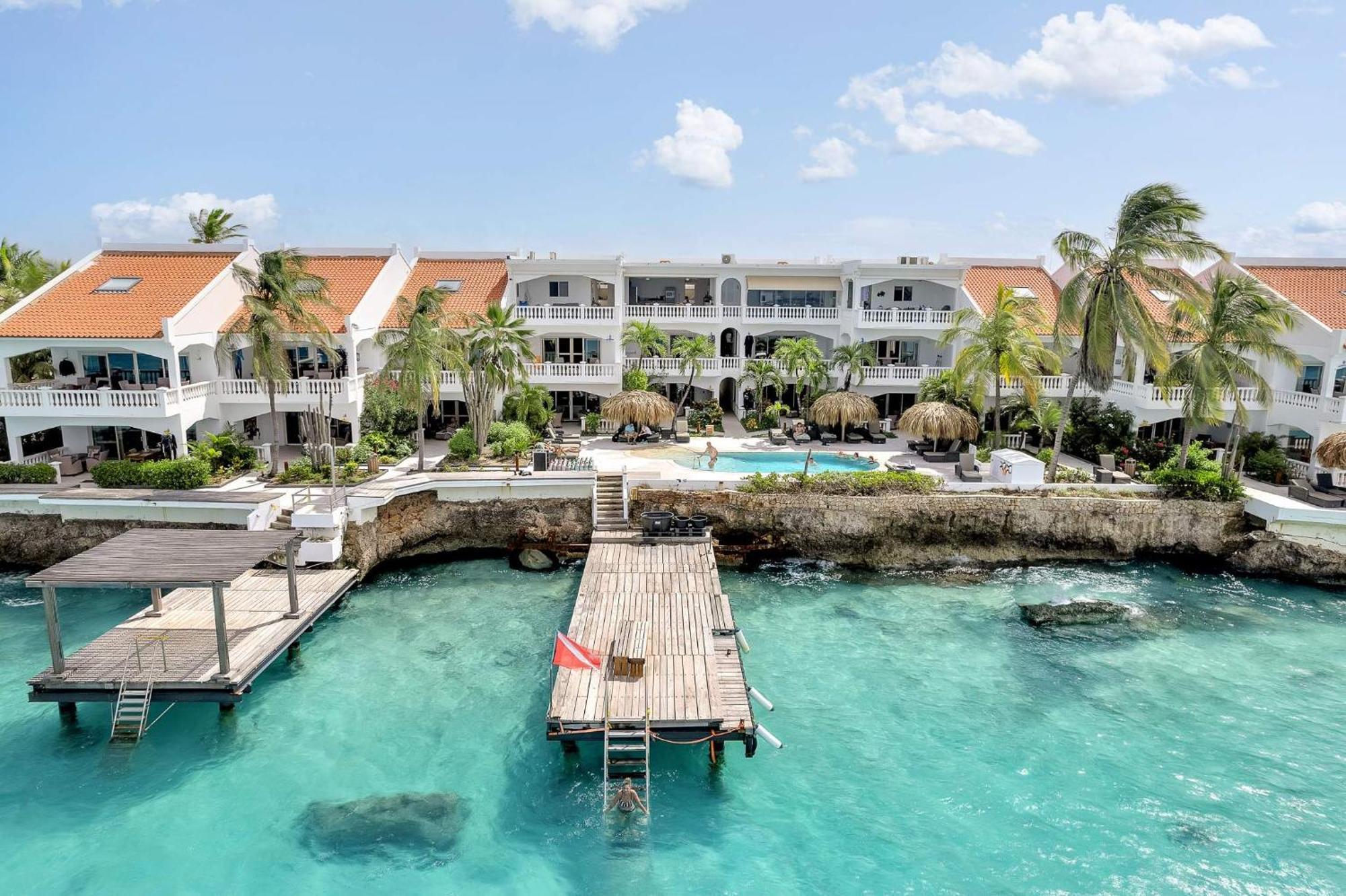 Belmar Oceanfront Apartment 14 Divers Paradise Kralendijk na wyspie Bonaire Zewnętrze zdjęcie